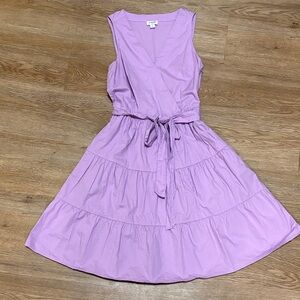 J. Crew Factory Lilac Wrap Dress